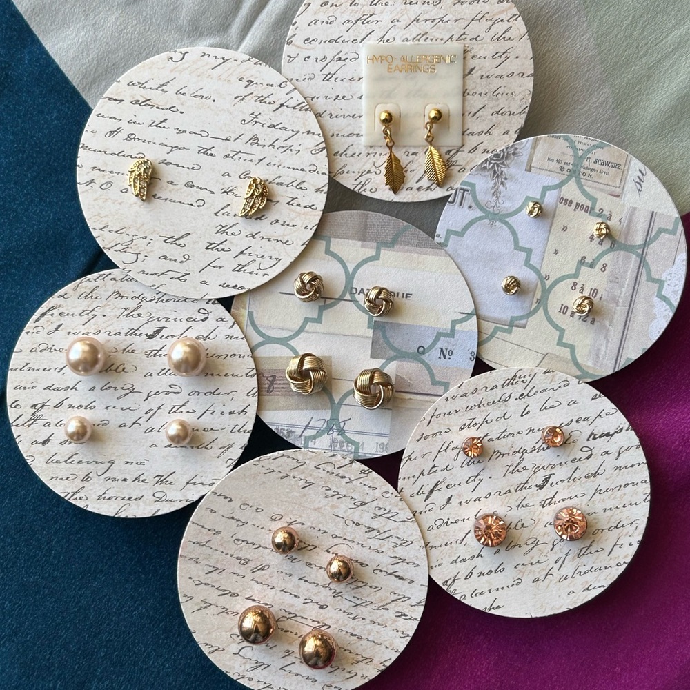 Bundle of Stud Earrings